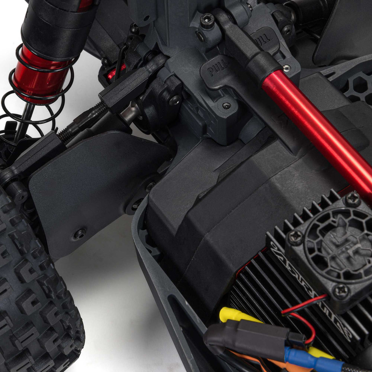 Arrma MOJAVE 4X4 4S BLX 1/8th Scale Desert Trk White/Red