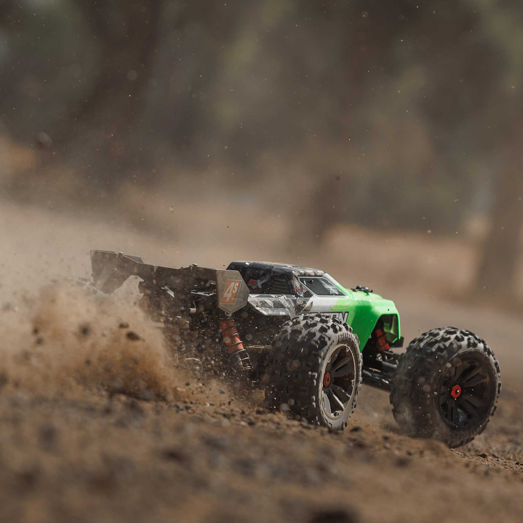 Arrma KRATON 4X4 4S BL 1/10TH 4WD SPEED MT (GREEN)
