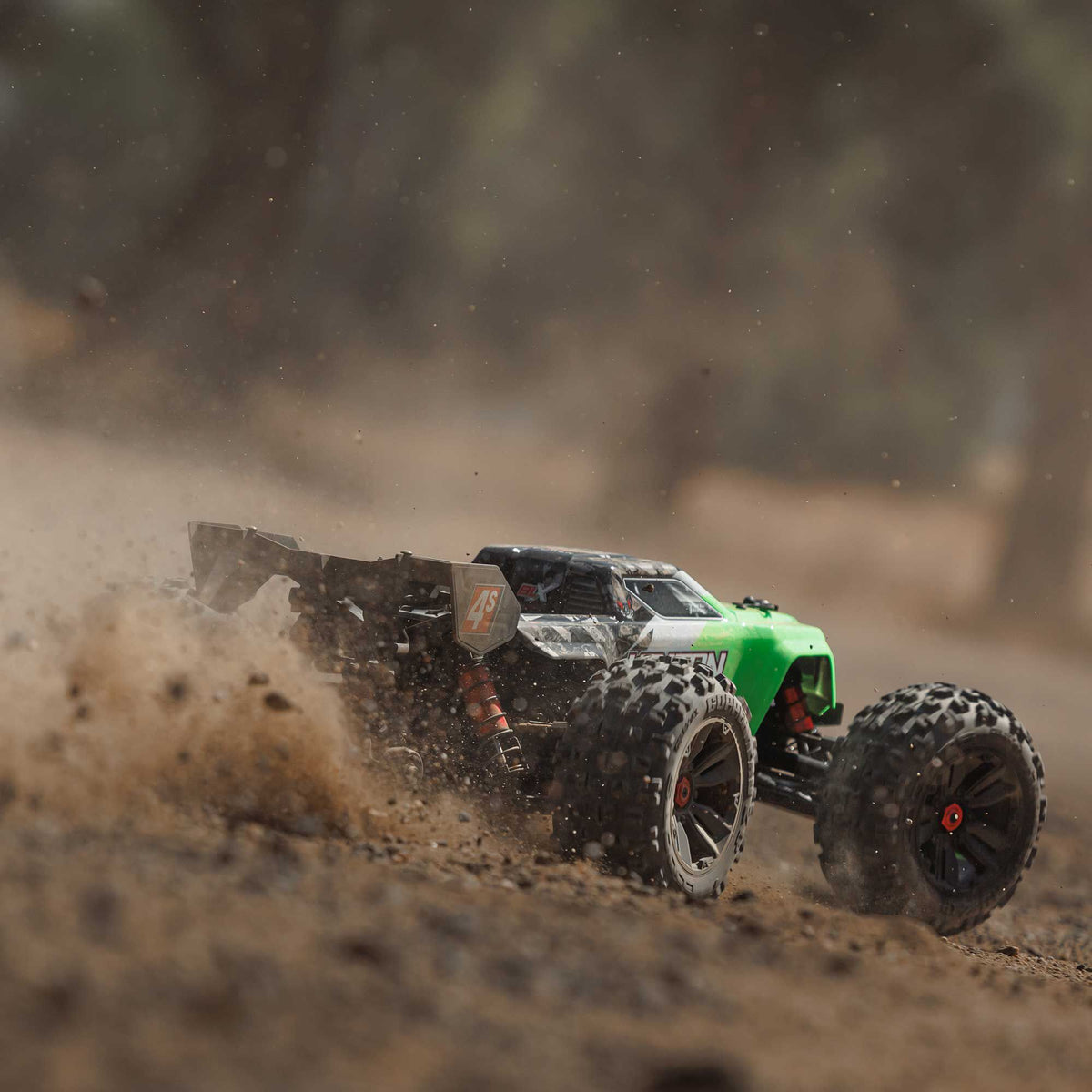 Arrma KRATON 4X4 4S BL 1/10TH 4WD SPEED MT (GREEN)