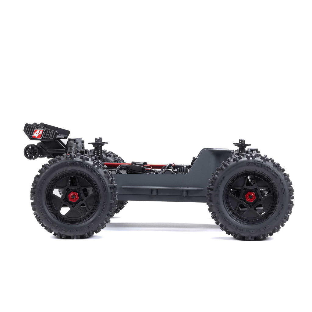 Arrma Outcast 4X4 4s Brushless 1/10TH 4WD Stunt truck  Gunmetal grey
