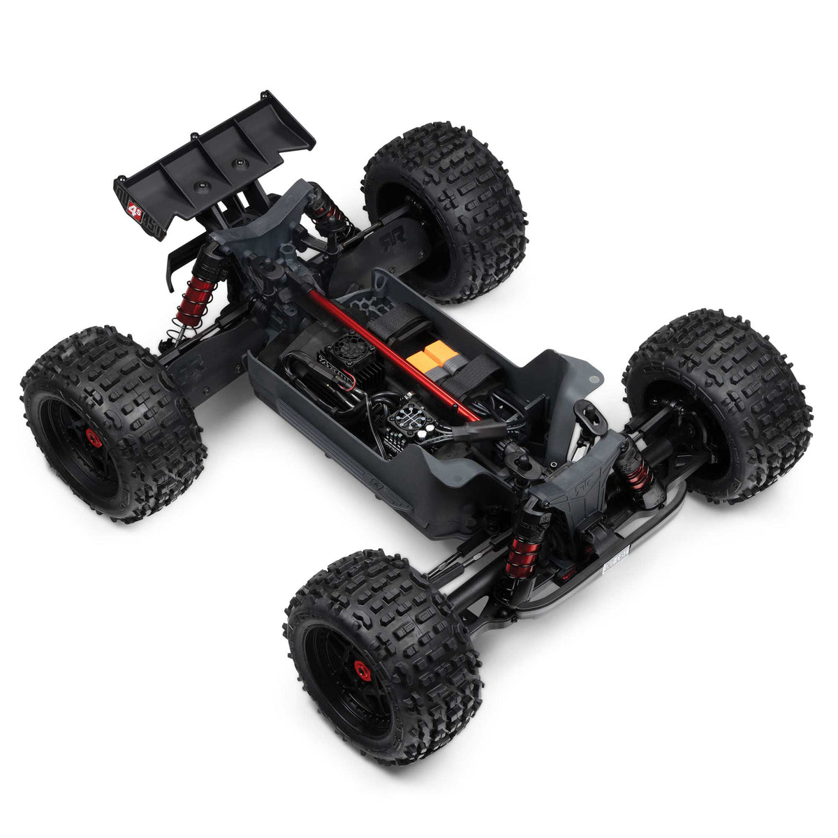 Arrma Outcast 4X4 4s Brushless 1/10TH 4WD Stunt truck  Gunmetal grey