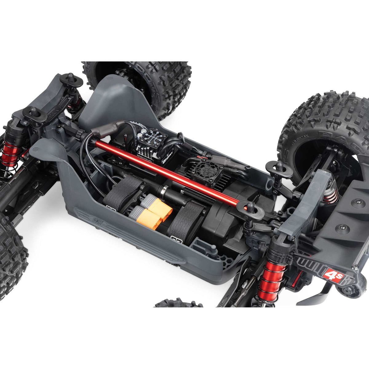 Arrma Outcast 4X4 4s Brushless 1/10TH 4WD Stunt truck  Gunmetal grey