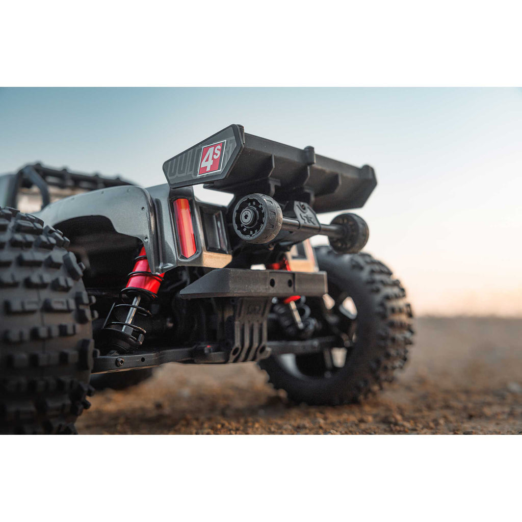 Arrma Outcast 4X4 4s Brushless 1/10TH 4WD Stunt truck  Gunmetal grey