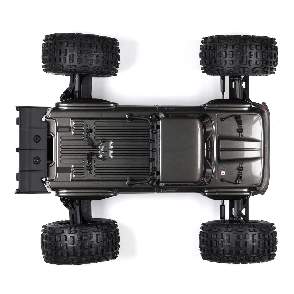 Arrma Outcast 4X4 4s Brushless 1/10TH 4WD Stunt truck  Gunmetal grey