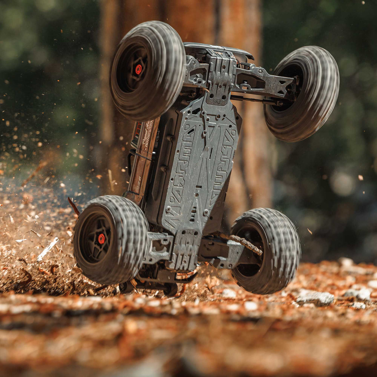 Arrma Outcast 4X4 4s Brushless 1/10TH 4WD Stunt truck  Gunmetal grey