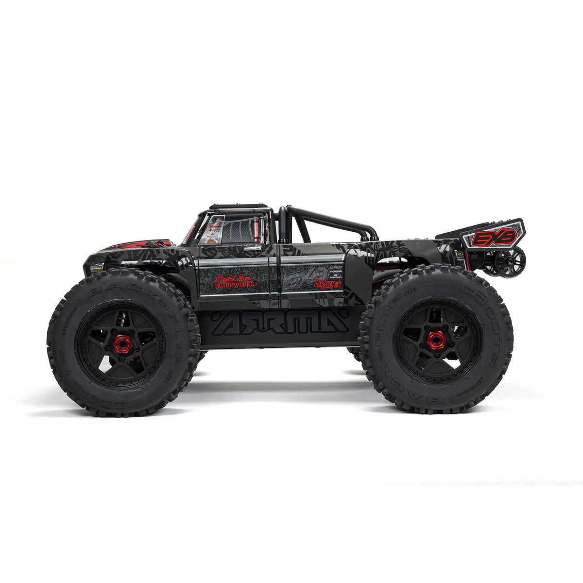 Arrma OUTCAST 4X4 8S BLX 1/5 Stunt Truck Black