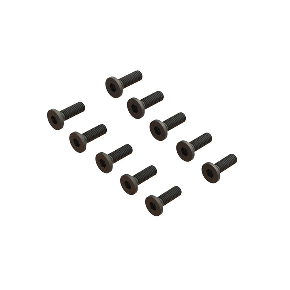 Flat Head Screw M2.5x8mm (10pcs)