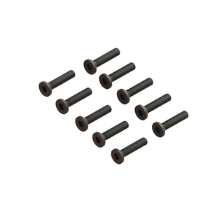 Flat Head Screw M2.5x12mm (10pcs)