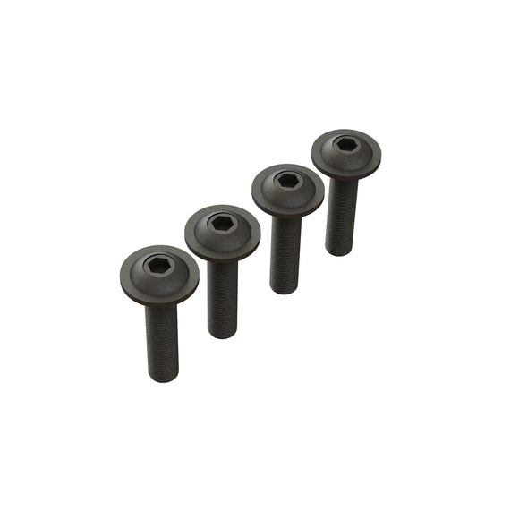 Button Head Screw Flanged M4x18mm (4)