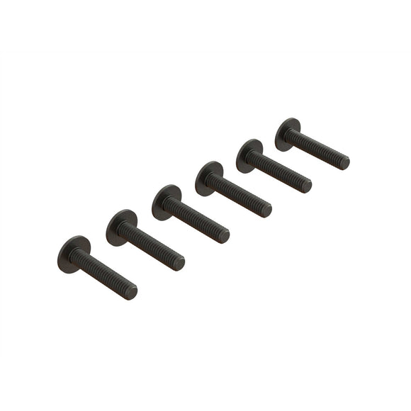 Flanged Button Head Screw, M4x20mm (6)