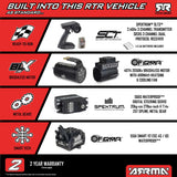 1/7 MOJAVE 6S 4X4 RTR Brushless Desert Truck, Blue