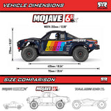 1/7 MOJAVE 6S 4X4 RTR Brushless Desert Truck, Beige