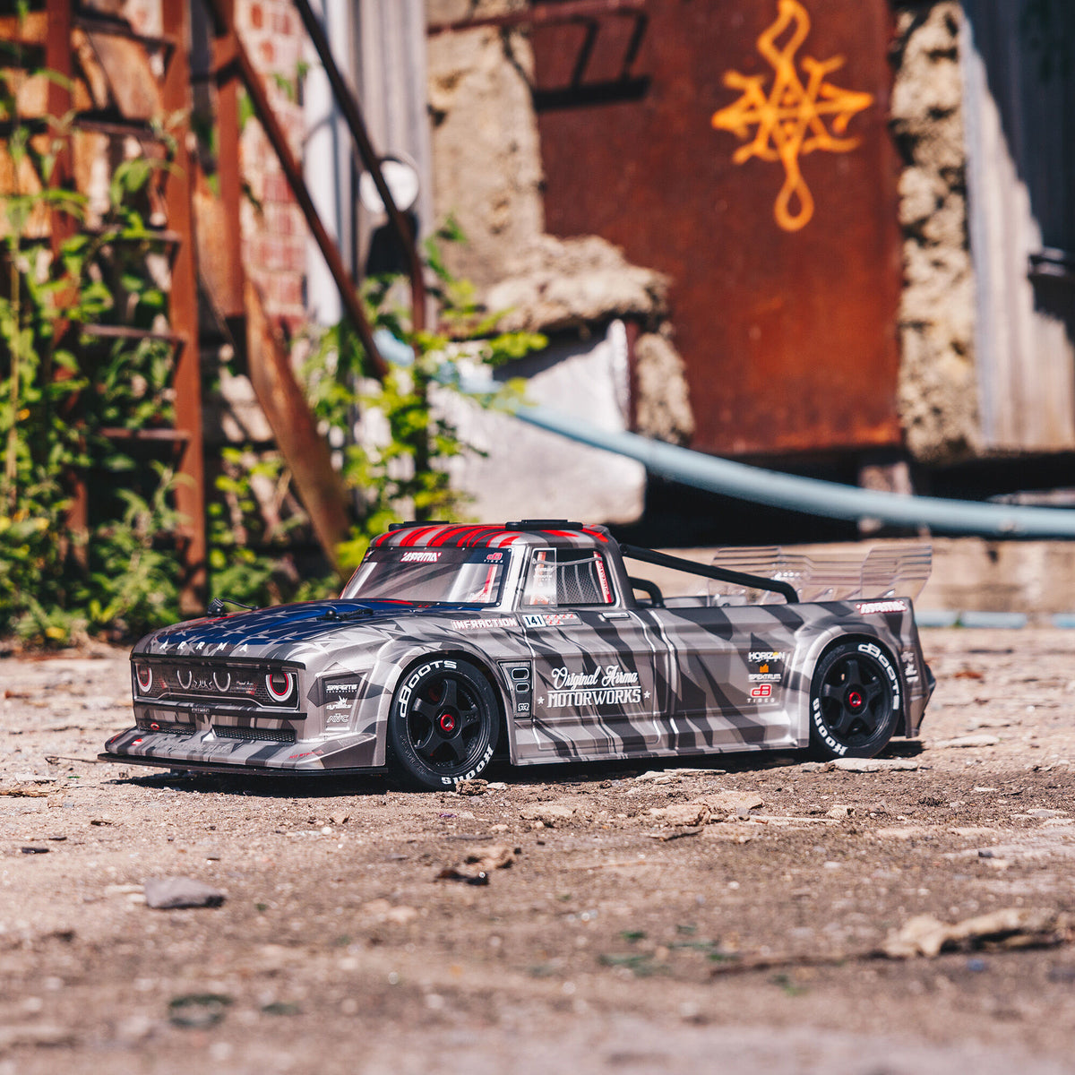 1/7 INFRACTION 6S AVC 4X4 RTR Brushless All-Road Street Bash, Silver