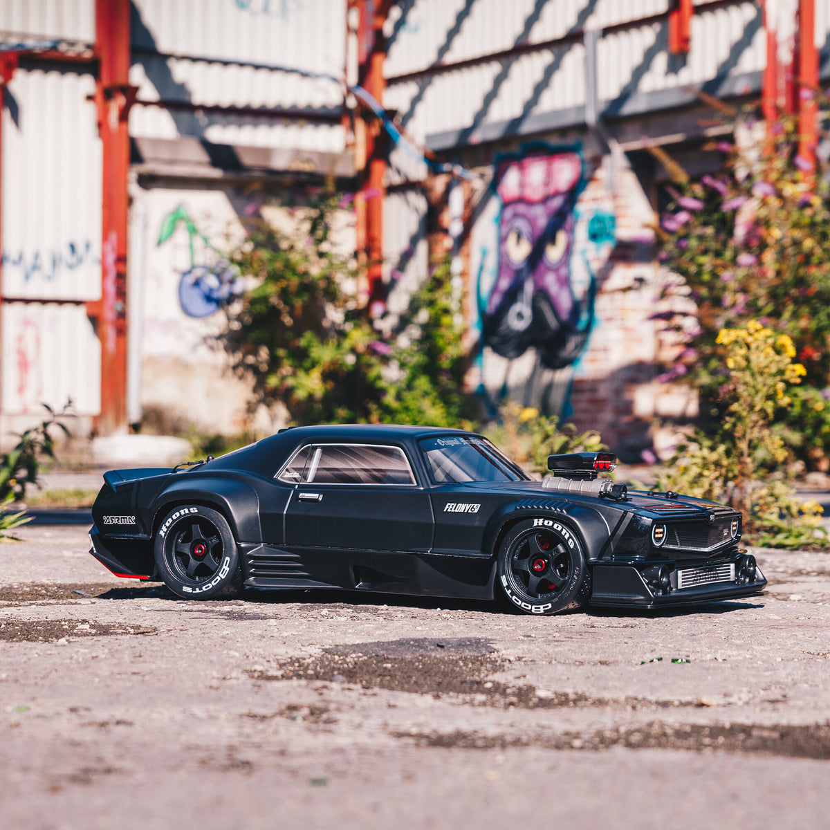 1/7 FELONY 6S AVC 4X4 RTR Brushless All-Road Street Bash, Black