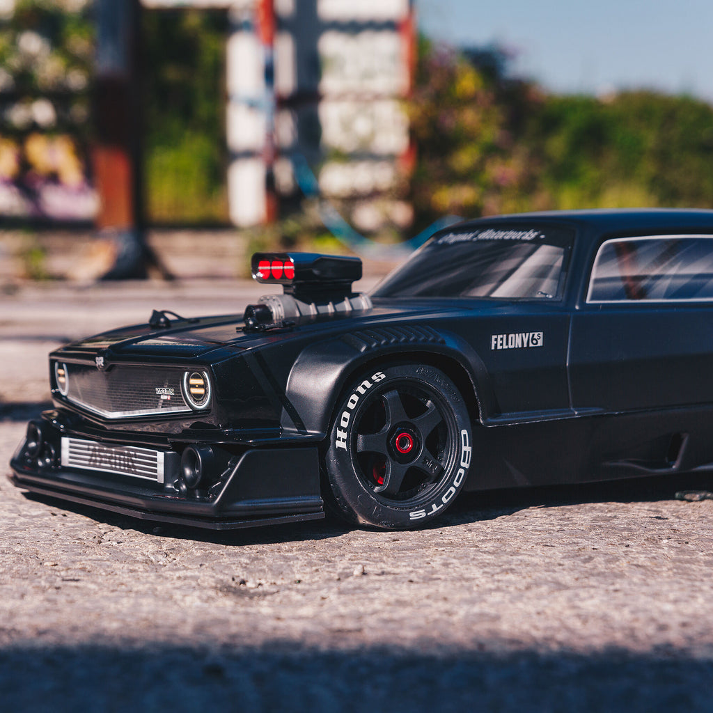 1/7 FELONY 6S AVC 4X4 RTR Brushless All-Road Street Bash, Black