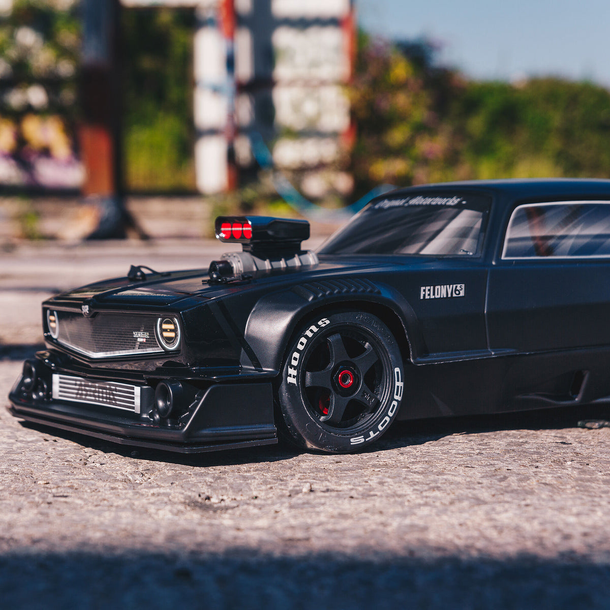 1/7 FELONY 6S AVC 4X4 RTR Brushless All-Road Street Bash, Black