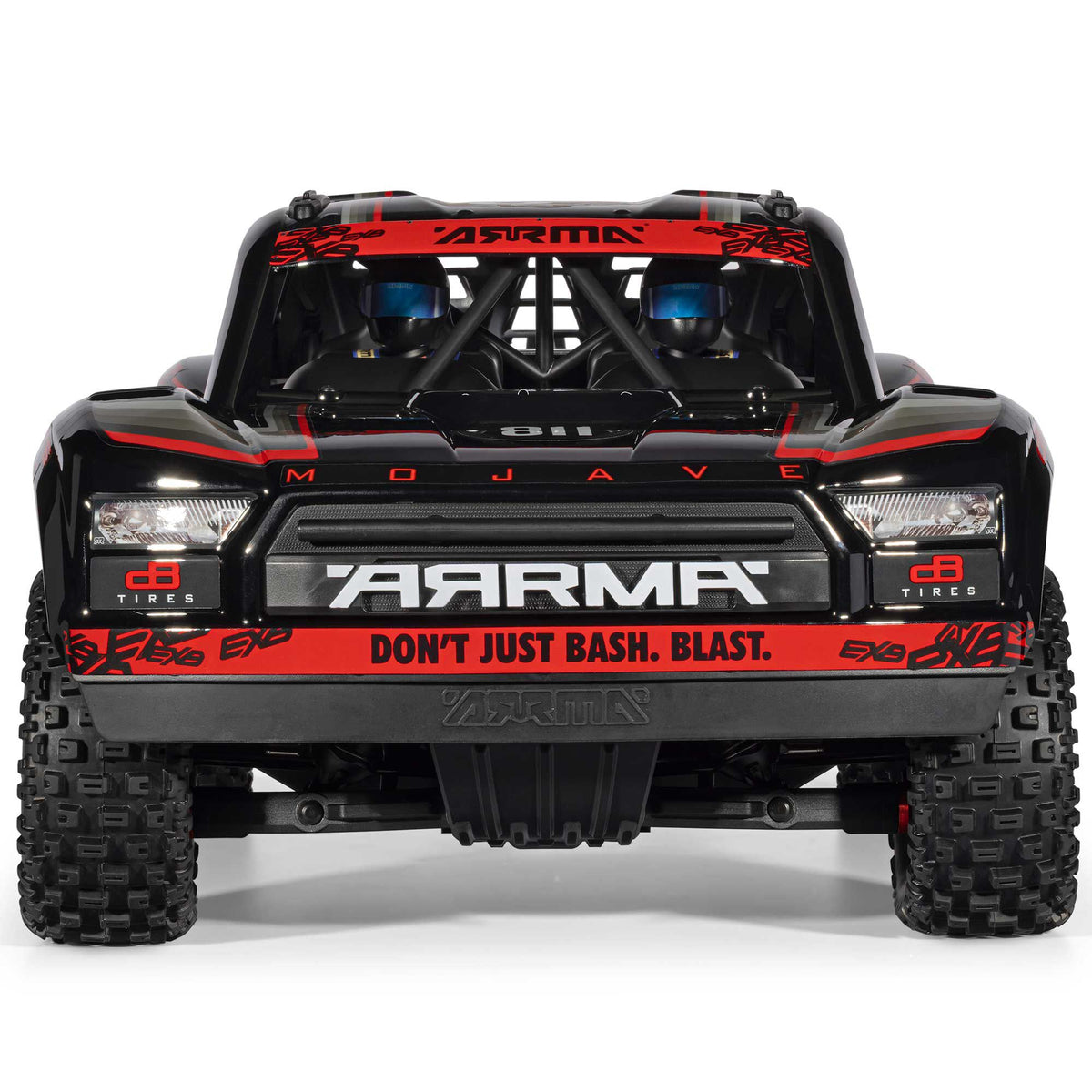 1/7 MOJAVE 6S EXB 4X4 RTR Brushless Desert Truck, Black