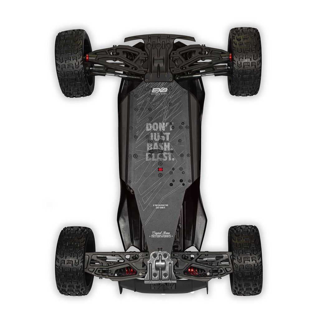 1/7 TALION 6S EXB 4X4 RTR Brushless Speed Truck, Black
