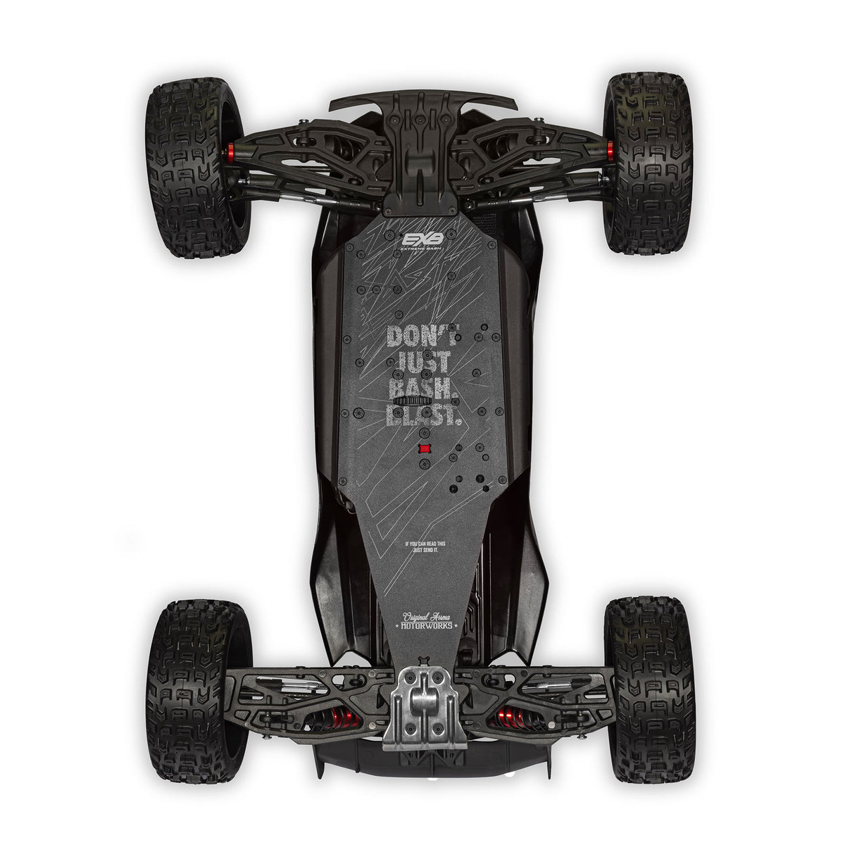 1/7 TALION 6S EXB 4X4 RTR Brushless Speed Truck, Black