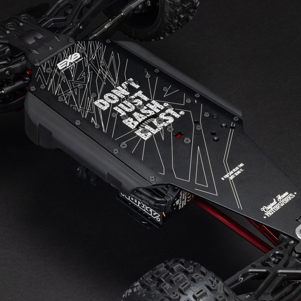1/7 TALION 6S EXB 4X4 RTR Brushless Speed Truck, Black
