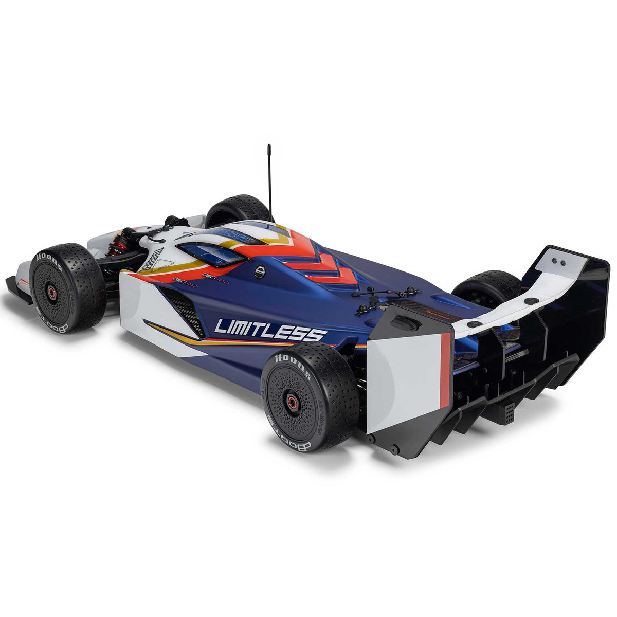 1/7 ARRMA LIMITLESS 120 8S White/Blue + (2) 14.8V 6800mAh 4S 120C Smart G2 Pro Basher LiPo Batteries: IC5