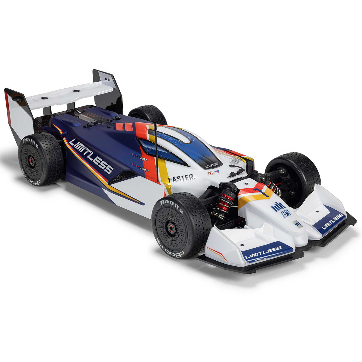 Arrma 1/7 LIMITLESS 120 8S BLX SPEED MACHINE RTR w AVC, White/Blue