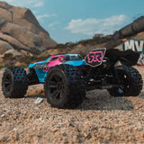 1/8 KRATON 4X4 6S BLX BRUSHLESS V6 SPEED TRUCK RTR (Blue/Pink)