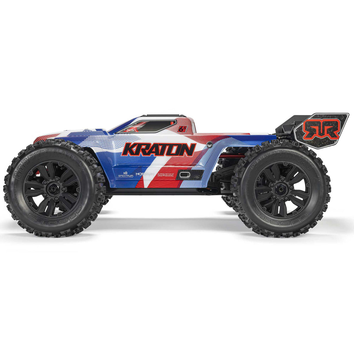 Arrma 1/8 KRATON 4X4 6S BLX BRUSHLESS V6 SPEED TRUCK RTR (Blue/Red)