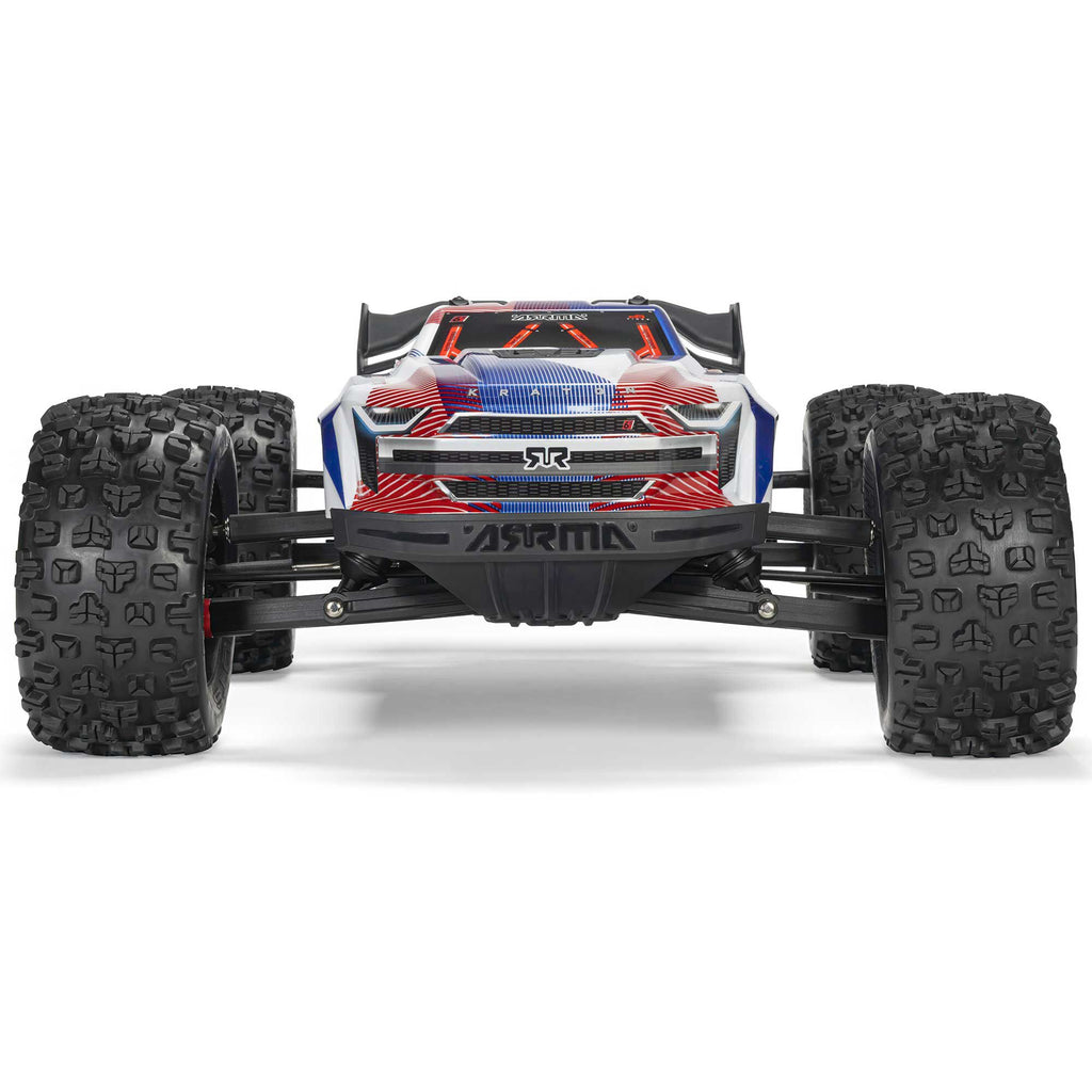 Arrma 1/8 KRATON 4X4 6S BLX BRUSHLESS V6 SPEED TRUCK RTR (Blue/Red)