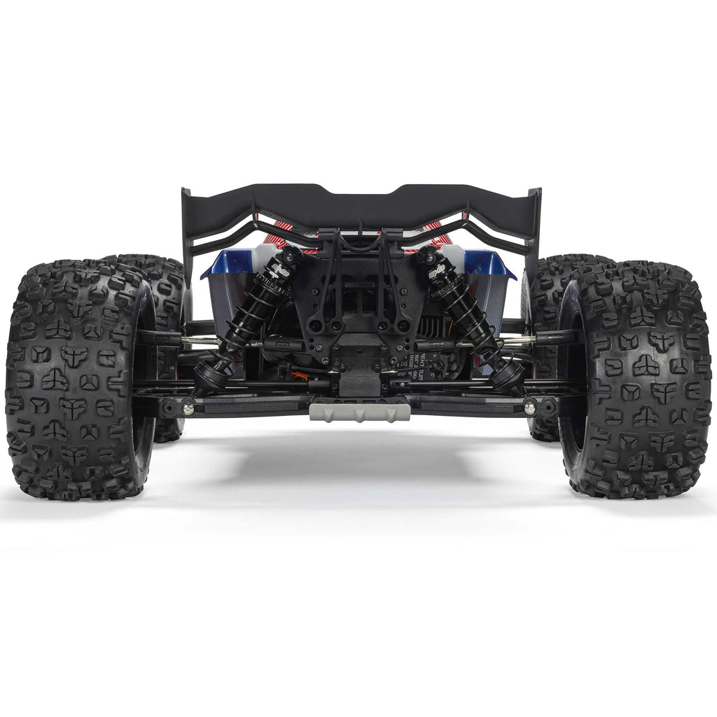 Arrma 1/8 KRATON 4X4 6S BLX BRUSHLESS V6 SPEED TRUCK RTR (Blue/Red)