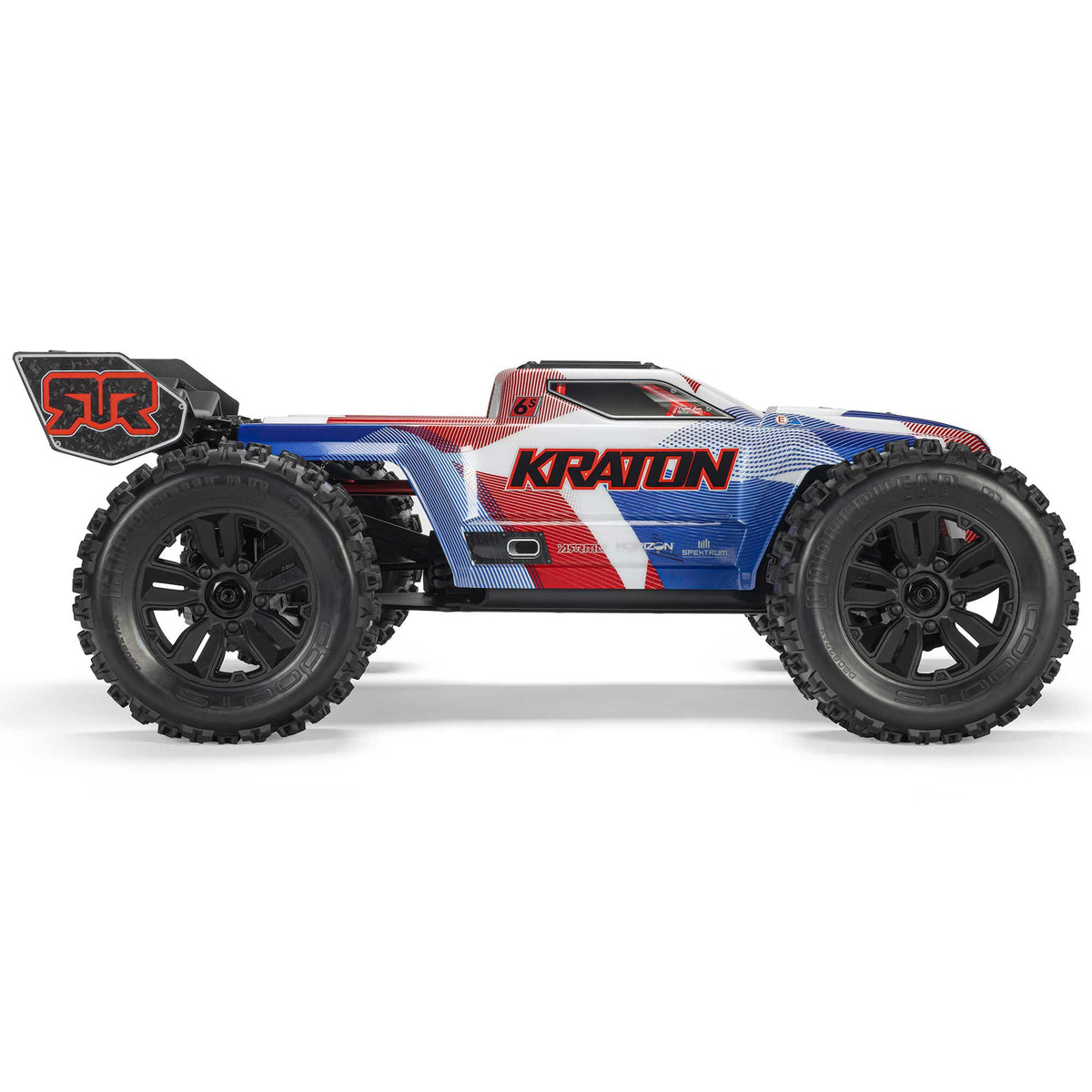 Arrma 1/8 KRATON 4X4 6S BLX BRUSHLESS V6 SPEED TRUCK RTR (Blue/Red)