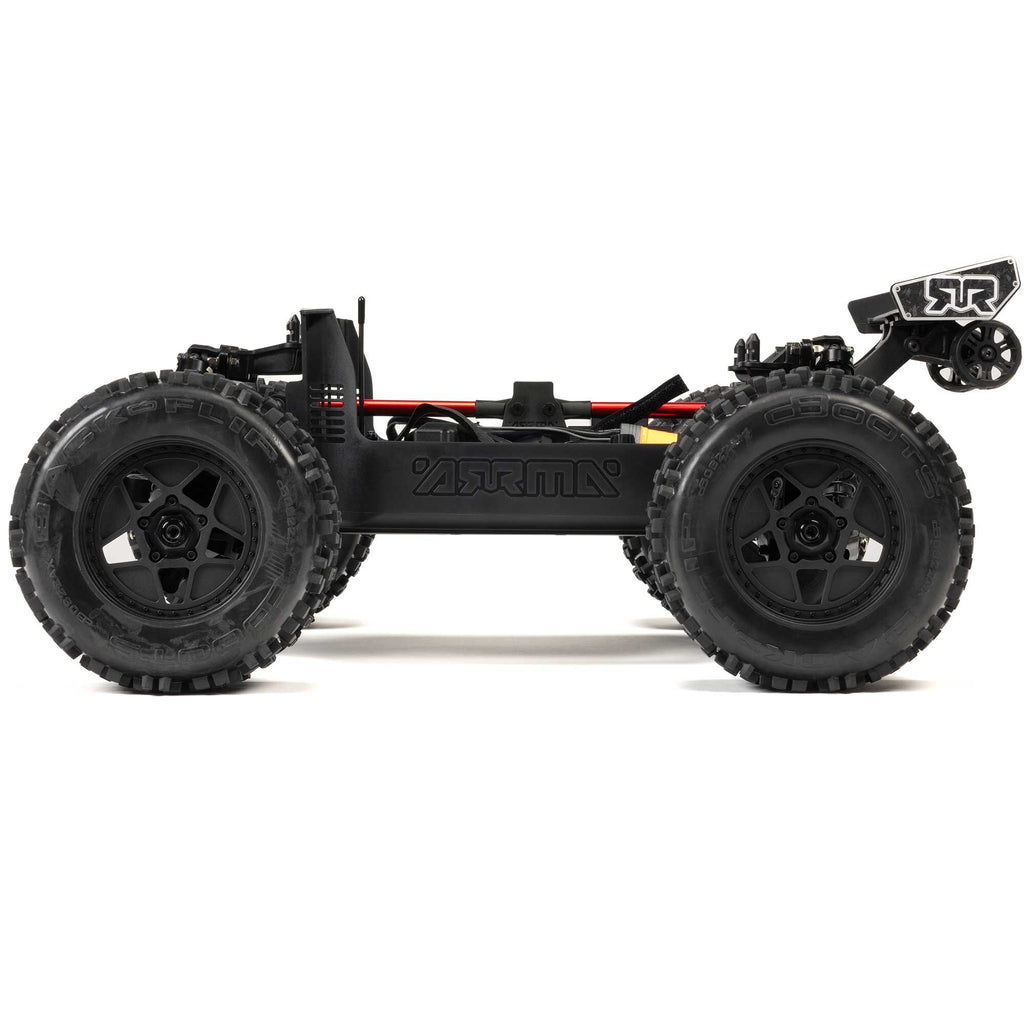 Arrma 1/8 NOTORIOUS 4X4 6S BLX BRUSHLESS V6 STUNT TRUCK RTR (Black)