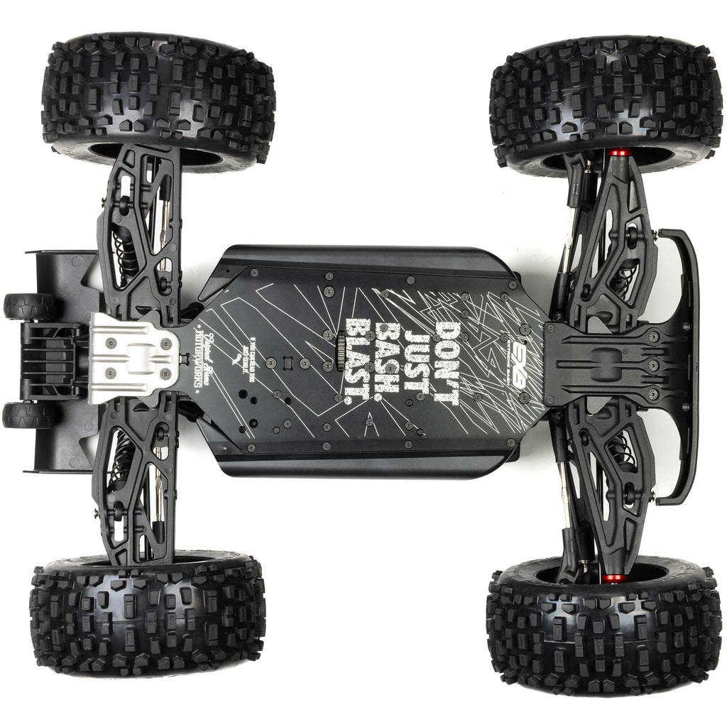 Arrma 1/8 NOTORIOUS 4X4 6S BLX BRUSHLESS V6 STUNT TRUCK RTR (Black)