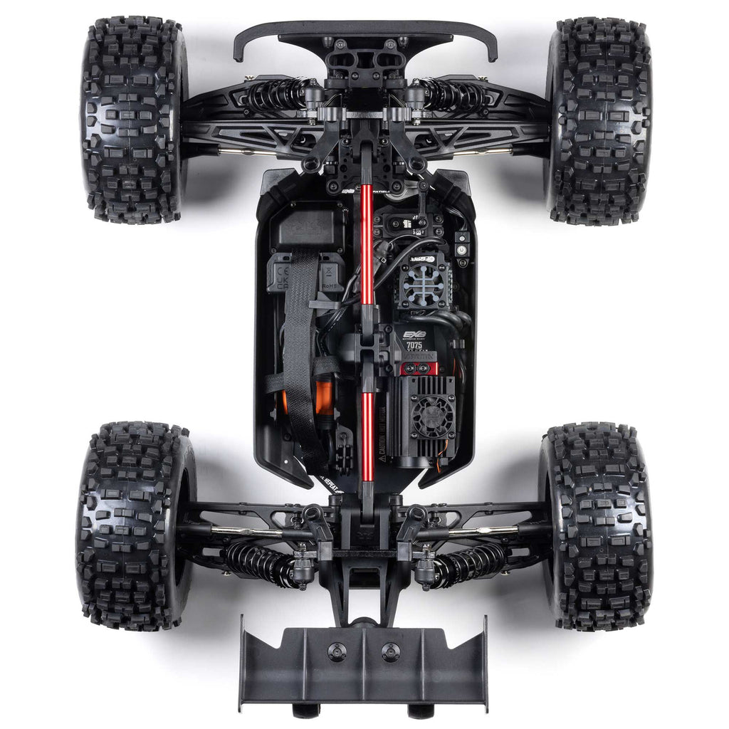 Arrma 1/8 NOTORIOUS 4X4 6S BLX BRUSHLESS V6 STUNT TRUCK RTR (Black)