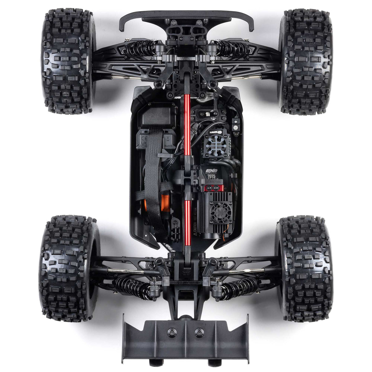 Arrma 1/8 NOTORIOUS 4X4 6S BLX BRUSHLESS V6 STUNT TRUCK RTR (Black)