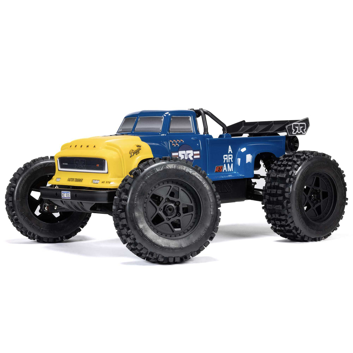 Arrma 1/8 NOTORIOUS 4X4 6S BLX BRUSHLESS V6 STUNT TRUCK RTR (Blue)