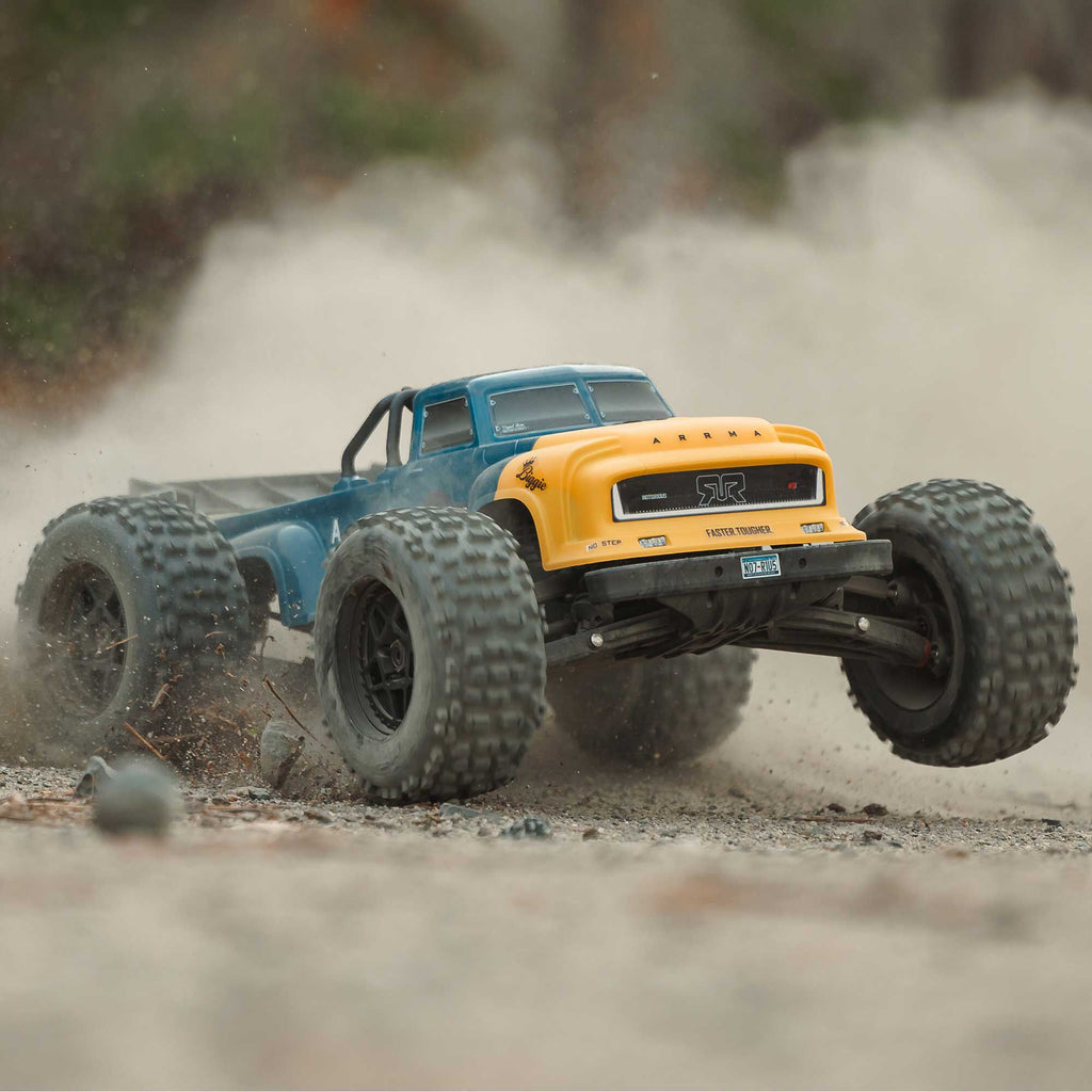 Arrma 1/8 NOTORIOUS 4X4 6S BLX BRUSHLESS V6 STUNT TRUCK RTR (Blue)