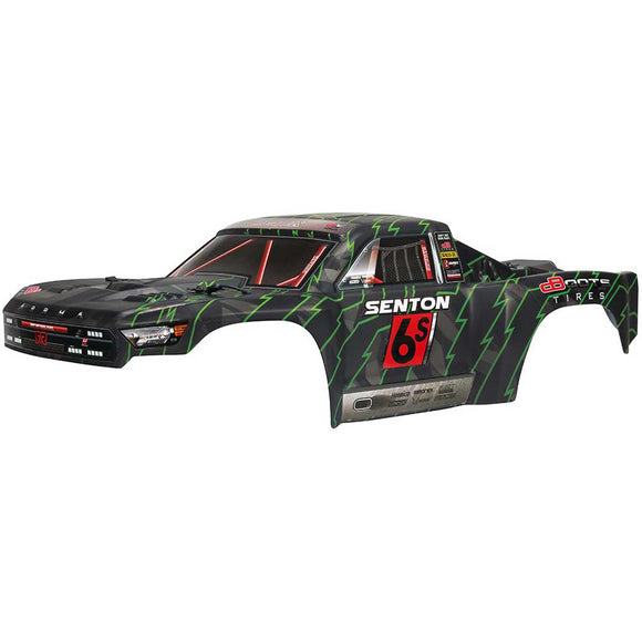 1/7 Painted Body, Black/Green: SENTON 6S BLX