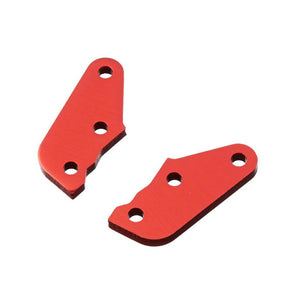 Steering Plate B Aluminum, Red (2)