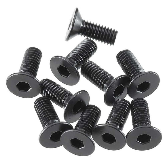 Flat Head Screw 3x8mm (10)