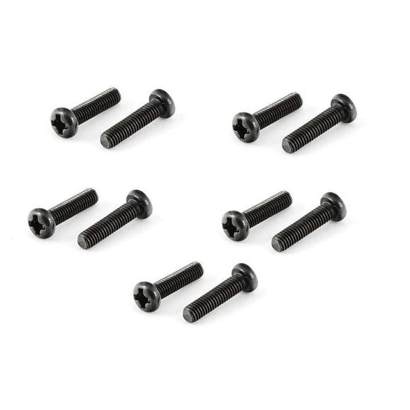 Button Head Cross Machine Screw 3x12mm (10)