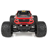 Team Associated - RIVAL MT10 1/10 Scale RTR Electric Brushless 4WD Monster Truck V2, Red, LiPo Combo