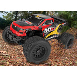 Team Associated - RIVAL MT10 1/10 Scale RTR Electric Brushless 4WD Monster Truck V2, Red, LiPo Combo