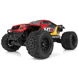 Team Associated - RIVAL MT10 1/10 Scale RTR Electric Brushless 4WD Monster Truck V2, Red, LiPo Combo