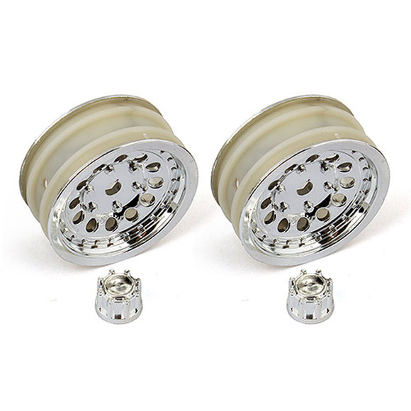 1/12 Wheel Set, Chrome (2): CR12
