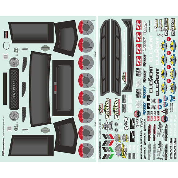 Enduro SE, Utron Body Decal Sheet