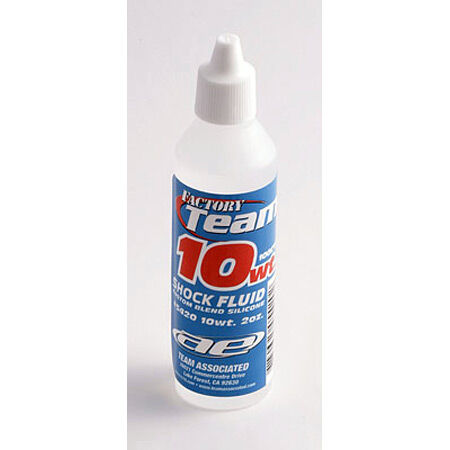 Factory Team Silicone Shock Fluid, 10Wt (100 cSt) 2oz