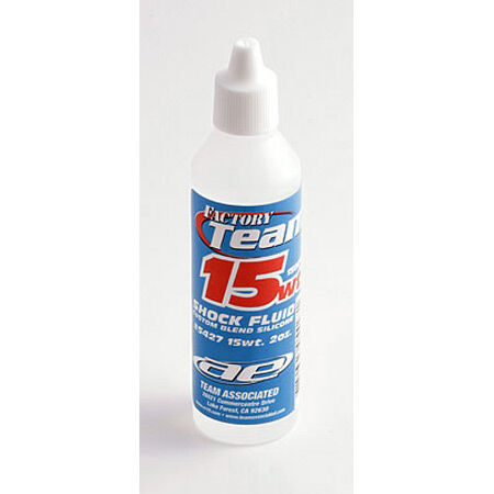 Factory Team Silicone Shock Fluid, 15Wt (150 cSt) 2oz