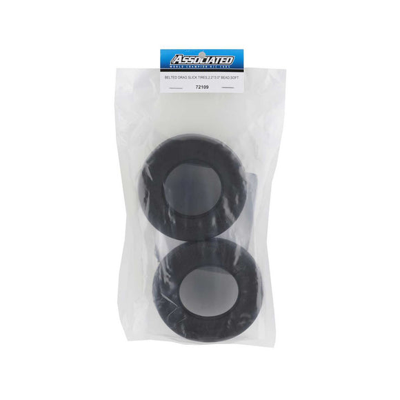 Belted Drag Slick Tires 2.2”/3.0” Bead, soft