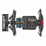 1/8 RC8T4e 4x4 Electric Truggy Team Kit, Gearbox Upgrade